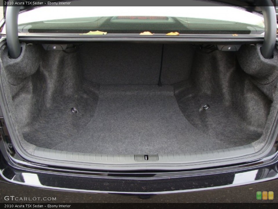 Ebony Interior Trunk for the 2010 Acura TSX Sedan #55626317