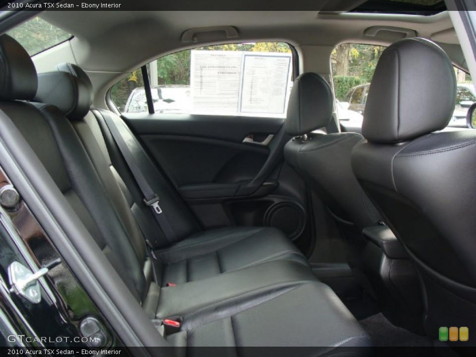 Ebony Interior Photo for the 2010 Acura TSX Sedan #55626329