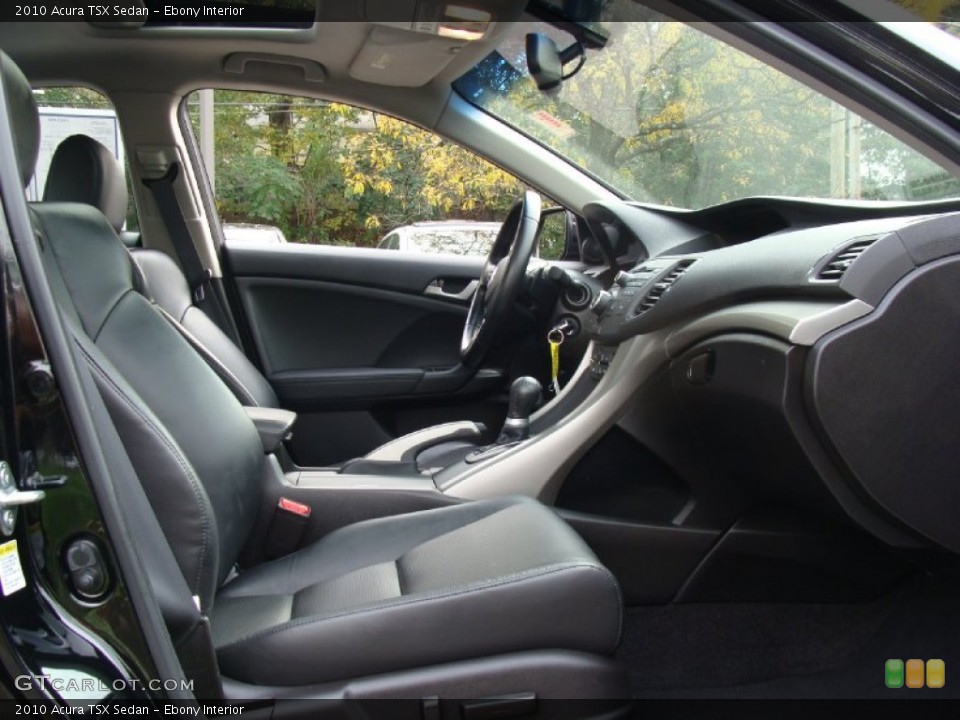 Ebony Interior Photo for the 2010 Acura TSX Sedan #55626338