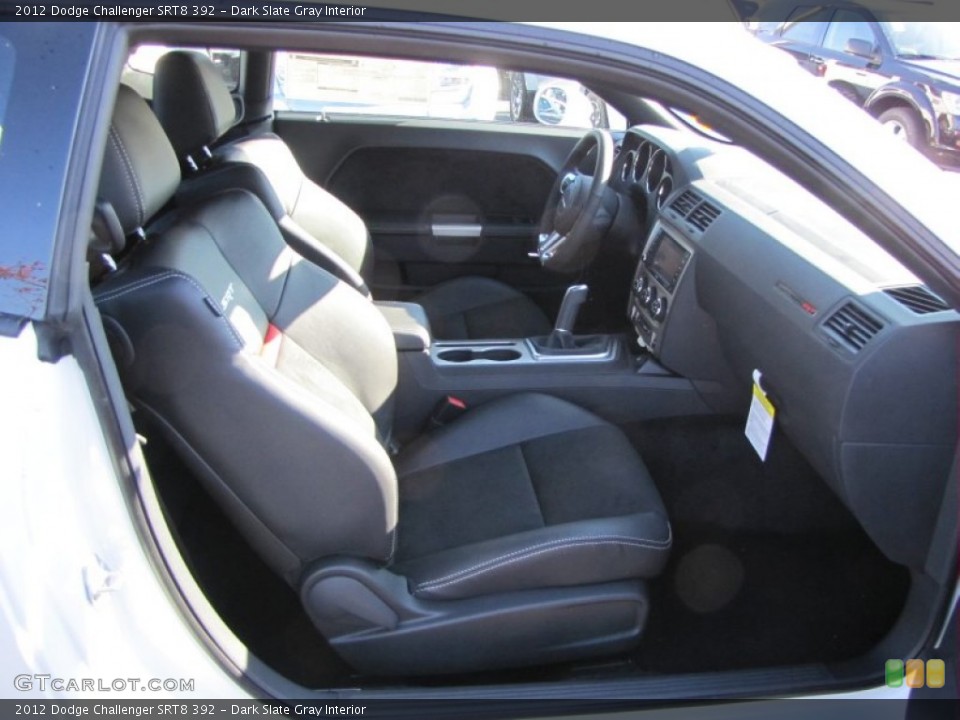Dark Slate Gray Interior Photo for the 2012 Dodge Challenger SRT8 392 #55627184