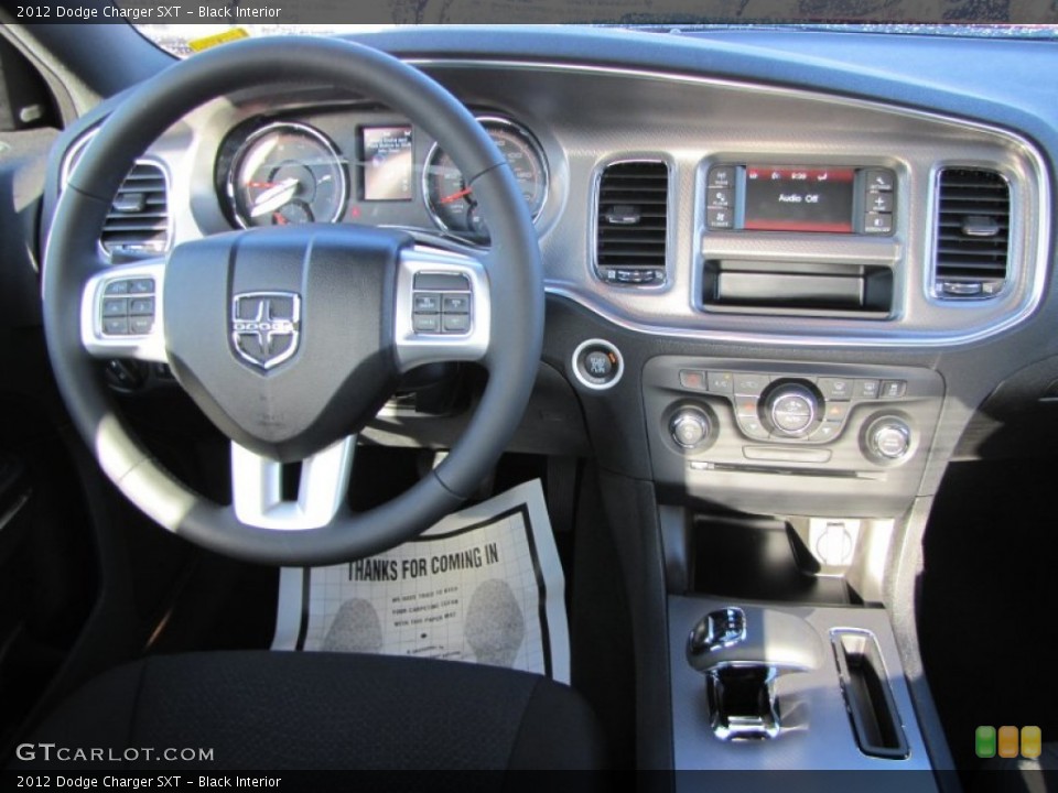 Black Interior Dashboard for the 2012 Dodge Charger SXT #55627406