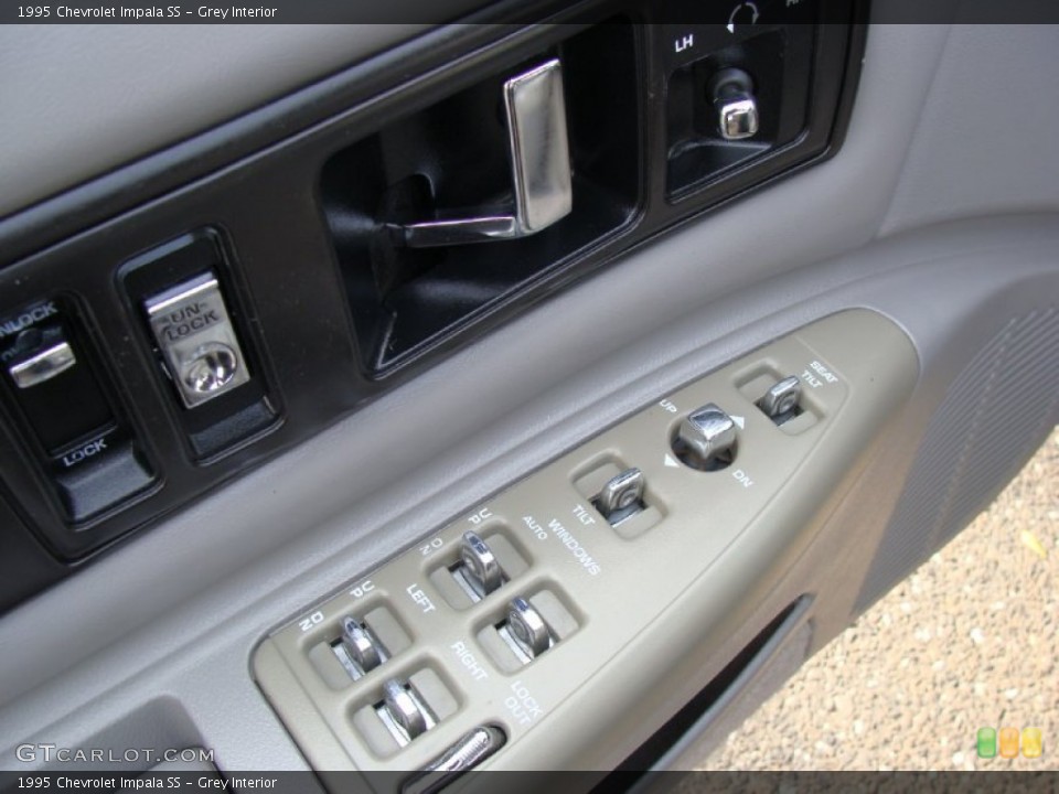 Grey Interior Controls for the 1995 Chevrolet Impala SS #55627469