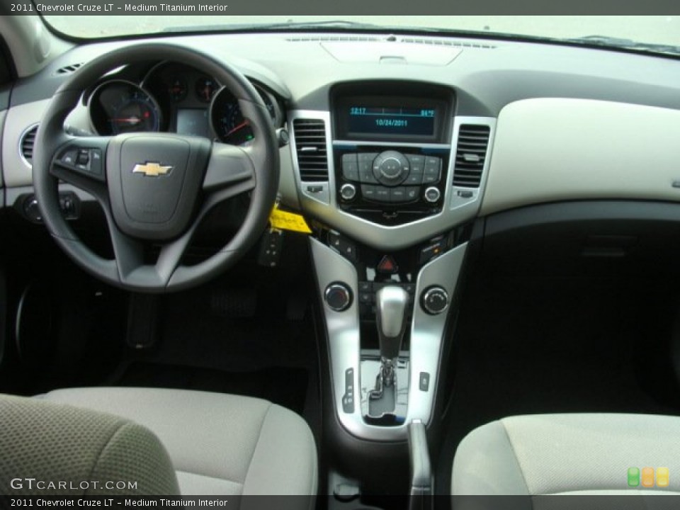 Medium Titanium Interior Dashboard for the 2011 Chevrolet Cruze LT #55631858