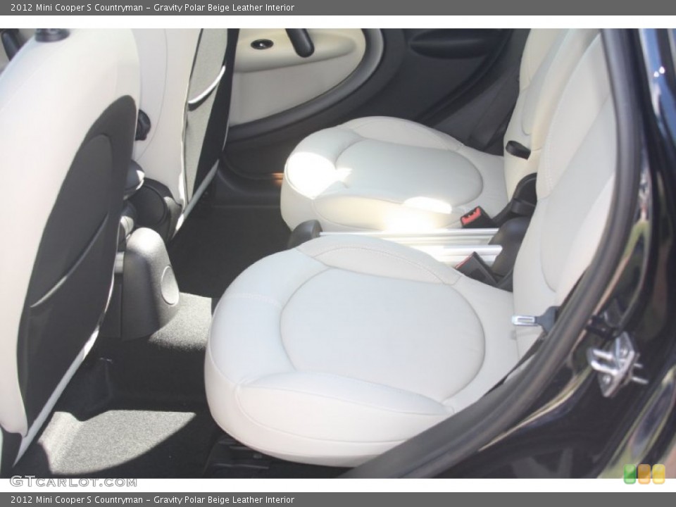 Gravity Polar Beige Leather Interior Photo for the 2012 Mini Cooper S Countryman #55632449