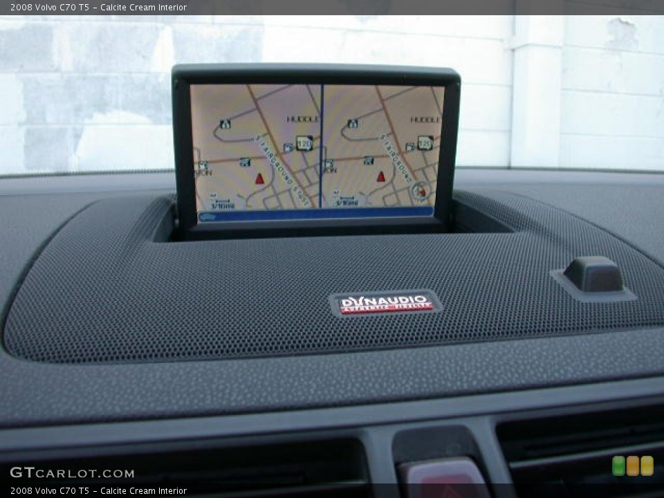 Calcite Cream Interior Navigation for the 2008 Volvo C70 T5 #55633289