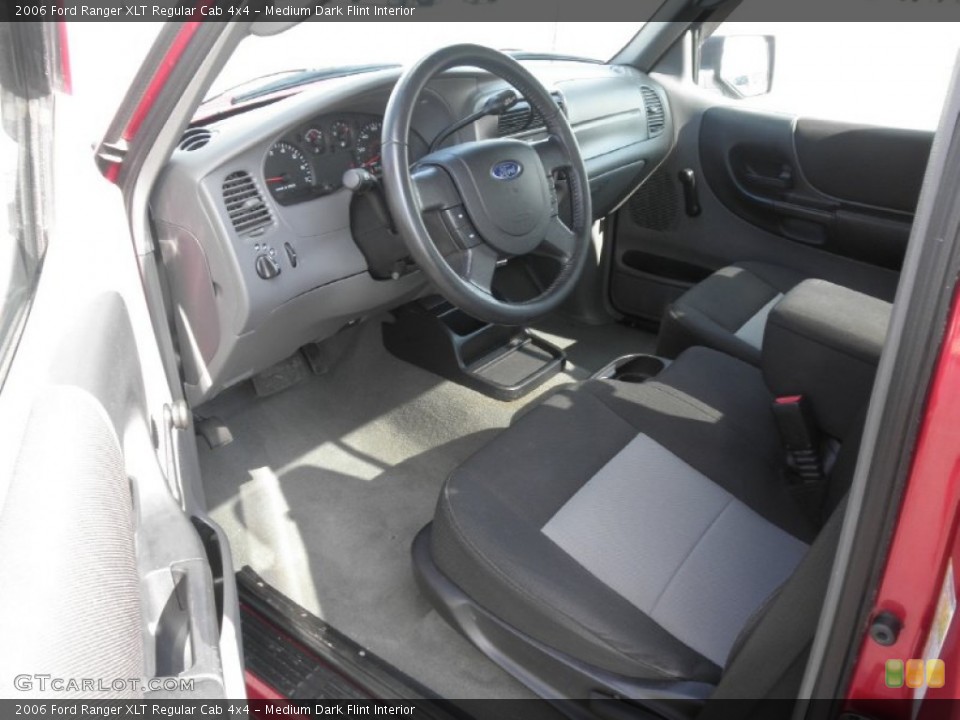 Medium Dark Flint Interior Photo for the 2006 Ford Ranger XLT Regular Cab 4x4 #55635578