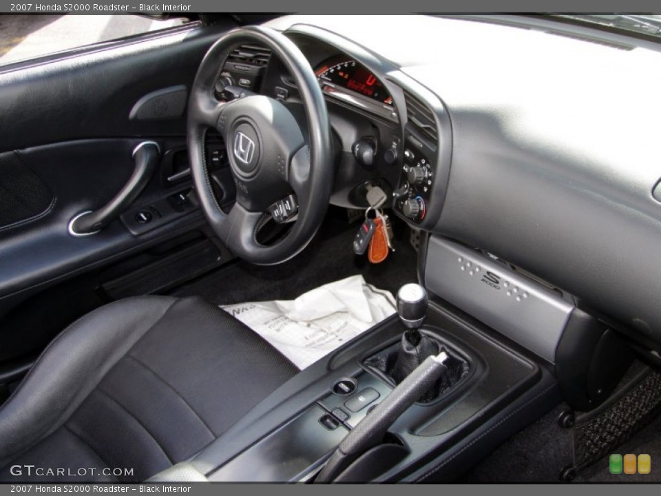 Black Interior Dashboard for the 2007 Honda S2000 Roadster #55635599