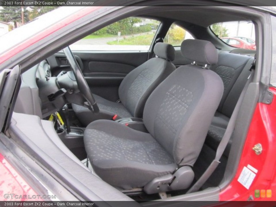 Dark Charcoal Interior Photo for the 2003 Ford Escort ZX2 Coupe #55635779