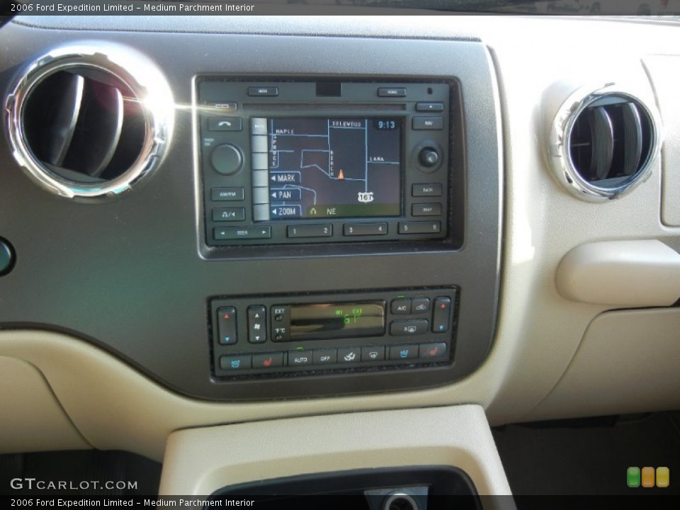 Medium Parchment Interior Navigation for the 2006 Ford Expedition Limited #55636404