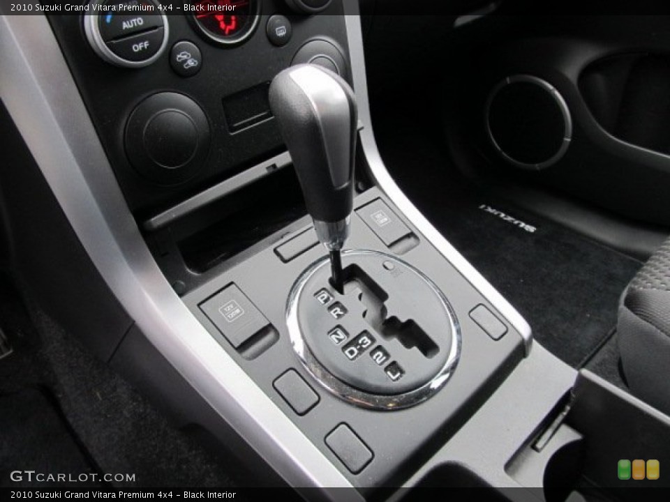 Black Interior Transmission for the 2010 Suzuki Grand Vitara Premium 4x4 #55636706