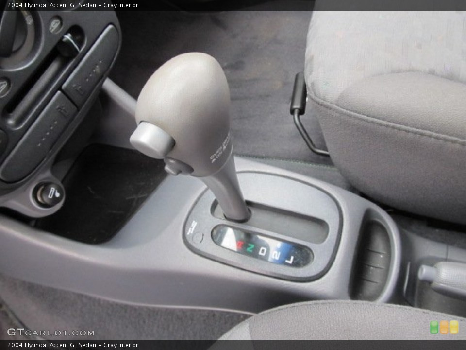 Gray Interior Transmission for the 2004 Hyundai Accent GL Sedan #55636991