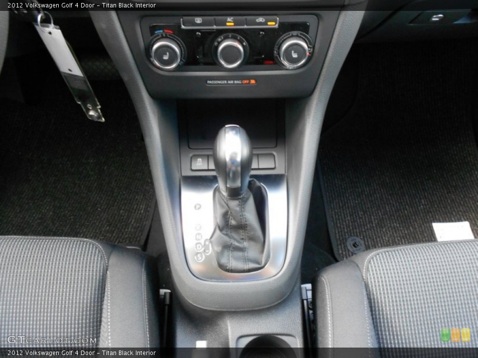 Titan Black Interior Transmission for the 2012 Volkswagen Golf 4 Door #55637528