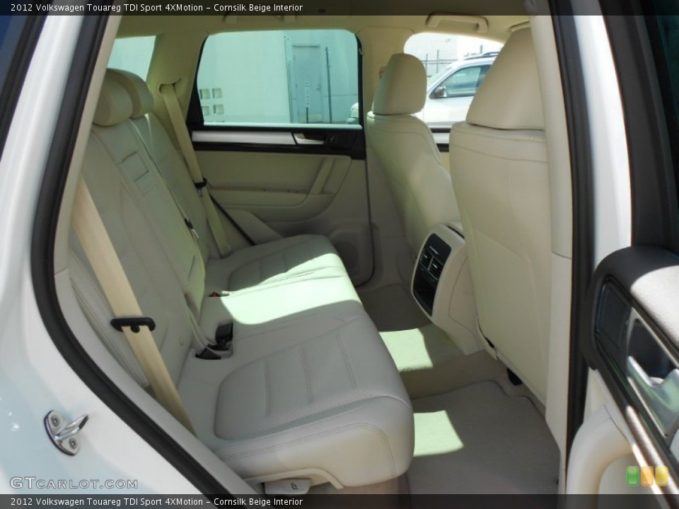 Cornsilk Beige Interior Photo for the 2012 Volkswagen Touareg TDI Sport 4XMotion #55638515