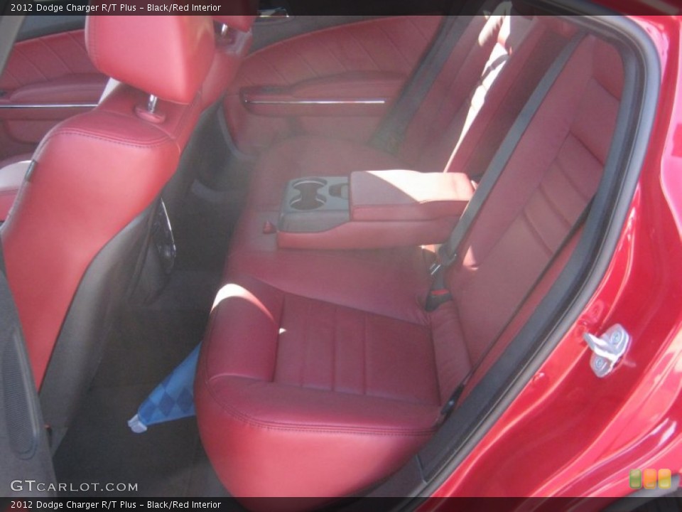 Black/Red Interior Photo for the 2012 Dodge Charger R/T Plus #55638518