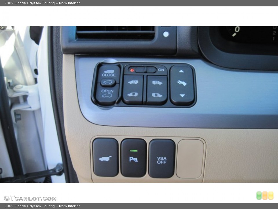 Ivory Interior Controls for the 2009 Honda Odyssey Touring #55640468