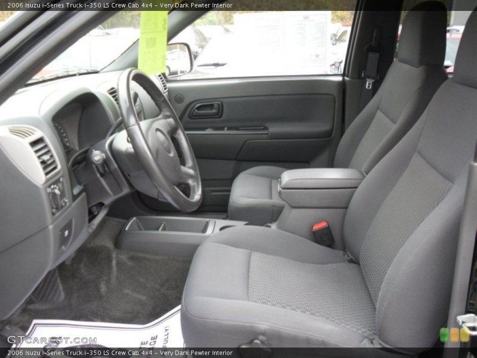 Very Dark Pewter Interior Photo for the 2006 Isuzu i-Series Truck i-350 LS Crew Cab 4x4 #55641329