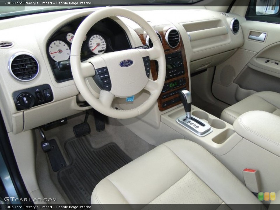 Pebble Beige Interior Prime Interior for the 2006 Ford Freestyle Limited #55641569