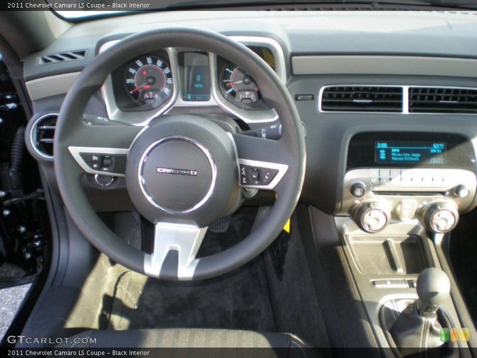 Black Interior Dashboard for the 2011 Chevrolet Camaro LS Coupe #55642736