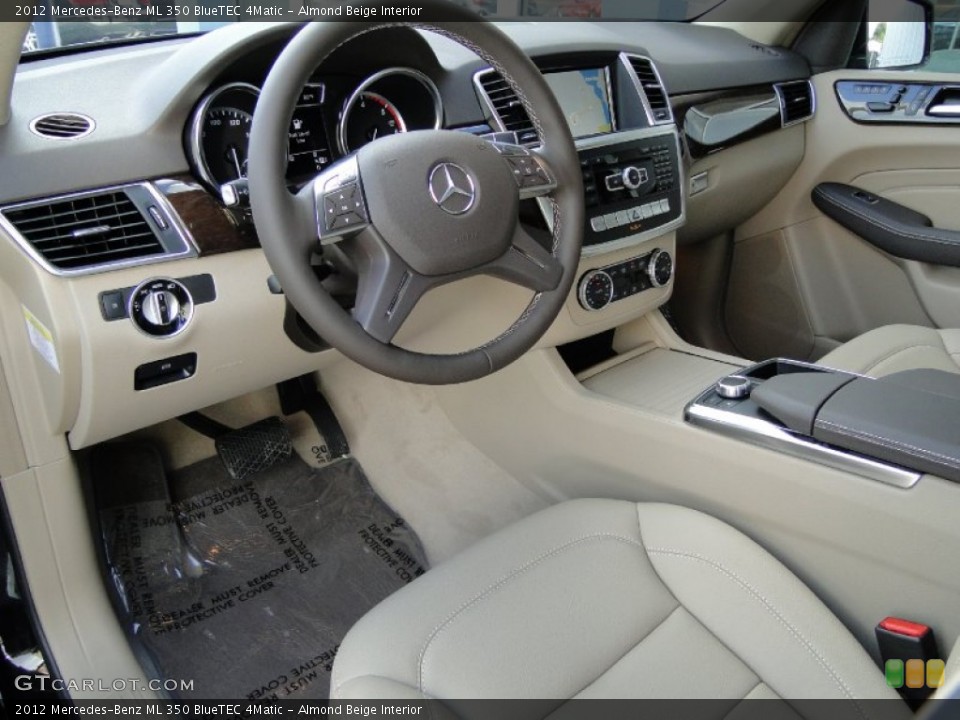 Almond Beige Interior Photo for the 2012 Mercedes-Benz ML 350 BlueTEC 4Matic #55643348