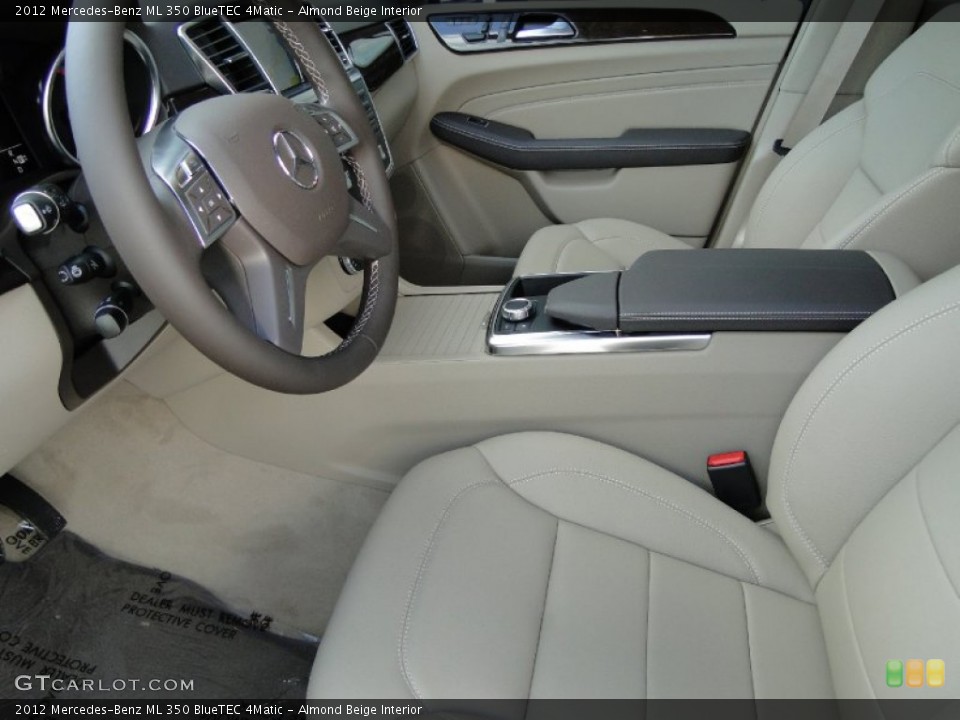 Almond Beige Interior Photo for the 2012 Mercedes-Benz ML 350 BlueTEC 4Matic #55643357