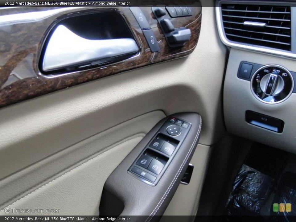 Almond Beige Interior Controls for the 2012 Mercedes-Benz ML 350 BlueTEC 4Matic #55643375
