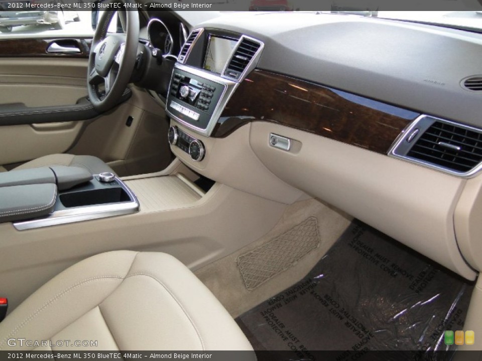 Almond Beige Interior Dashboard for the 2012 Mercedes-Benz ML 350 BlueTEC 4Matic #55643447