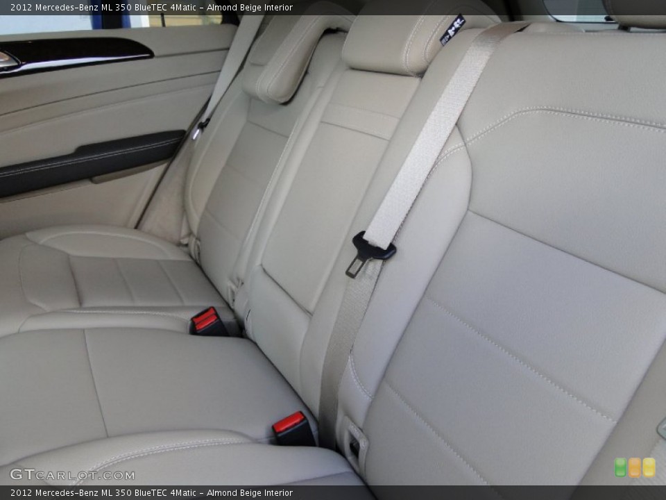 Almond Beige Interior Photo for the 2012 Mercedes-Benz ML 350 BlueTEC 4Matic #55643471