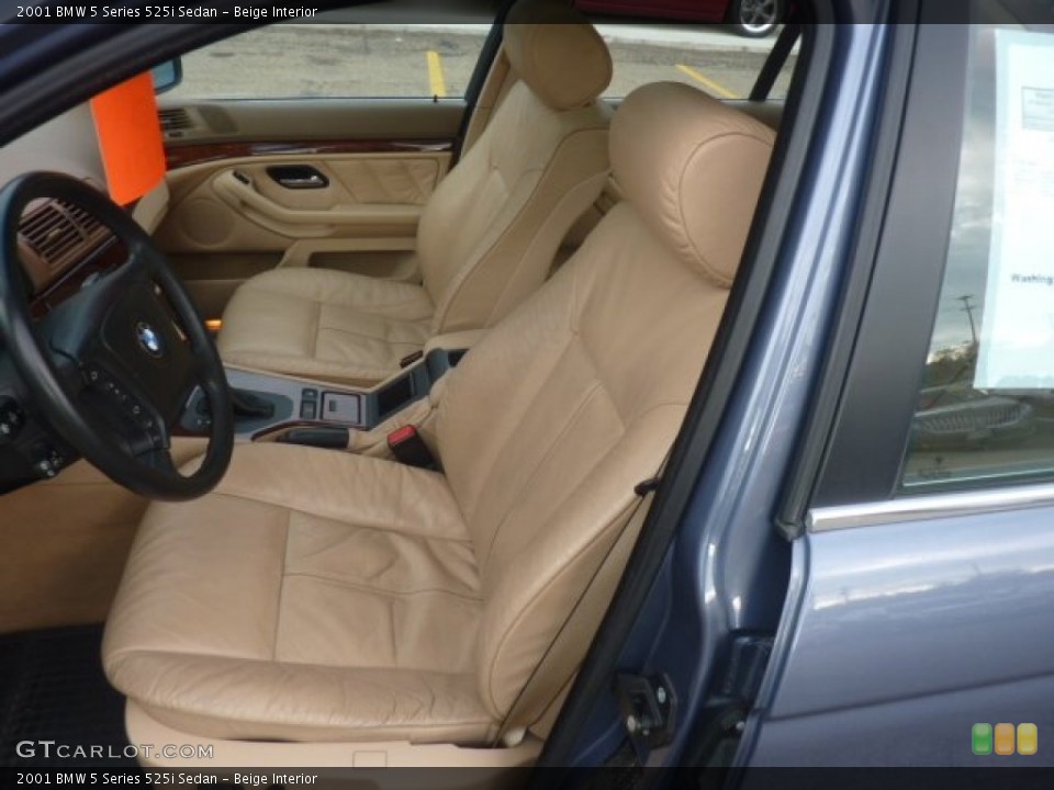 Beige Interior Photo for the 2001 BMW 5 Series 525i Sedan #55645258
