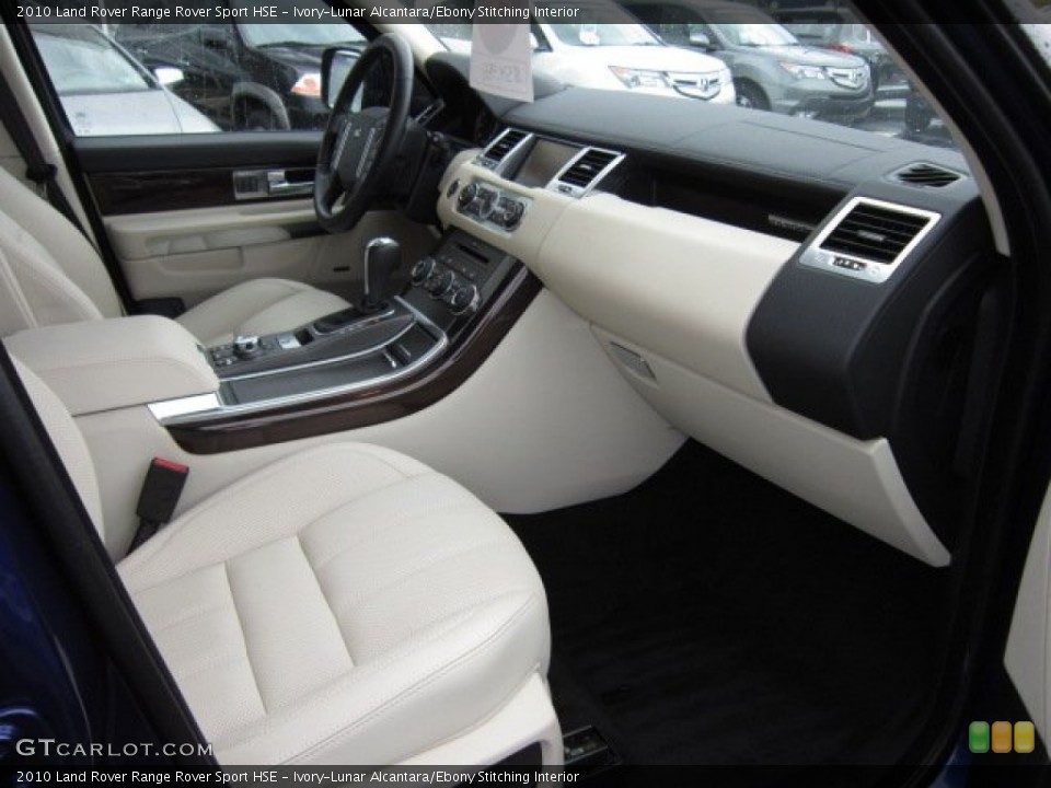 Ivory-Lunar Alcantara/Ebony Stitching Interior Photo for the 2010 Land Rover Range Rover Sport HSE #55646012
