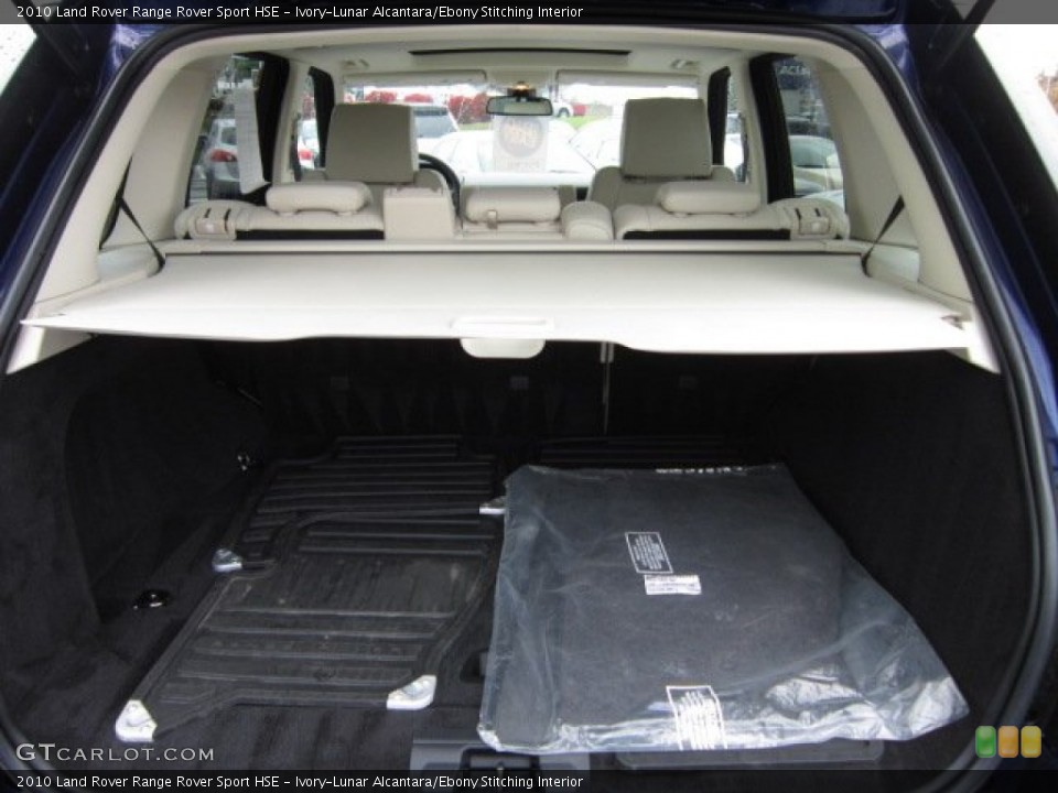 Ivory-Lunar Alcantara/Ebony Stitching Interior Trunk for the 2010 Land Rover Range Rover Sport HSE #55646030