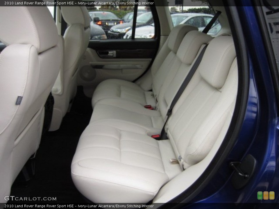 Ivory-Lunar Alcantara/Ebony Stitching Interior Photo for the 2010 Land Rover Range Rover Sport HSE #55646039