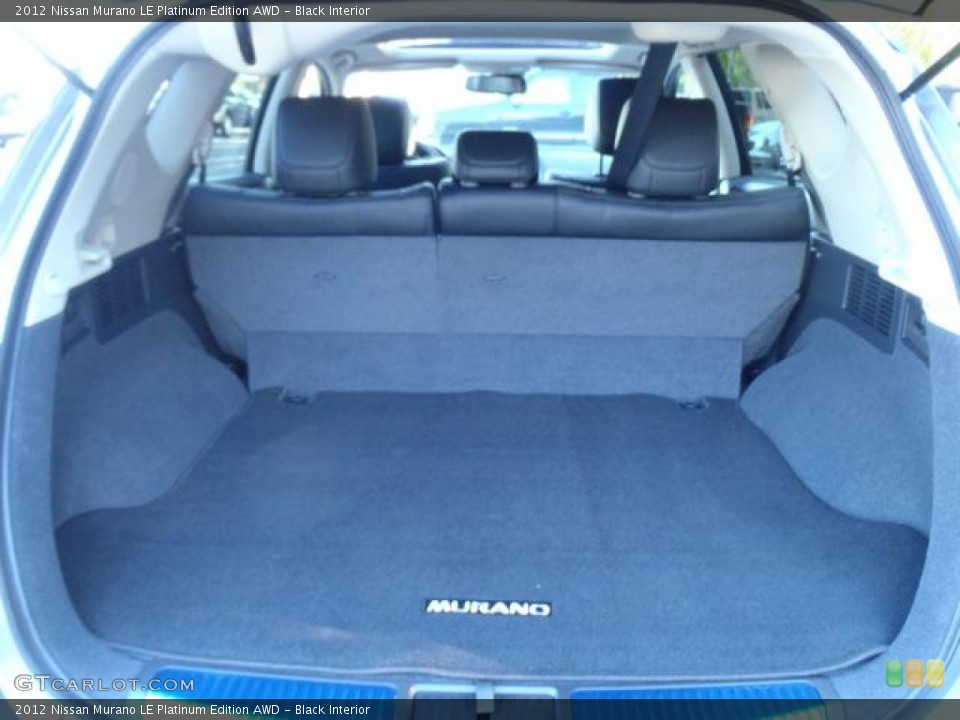 Black Interior Trunk for the 2012 Nissan Murano LE Platinum Edition AWD #55649417