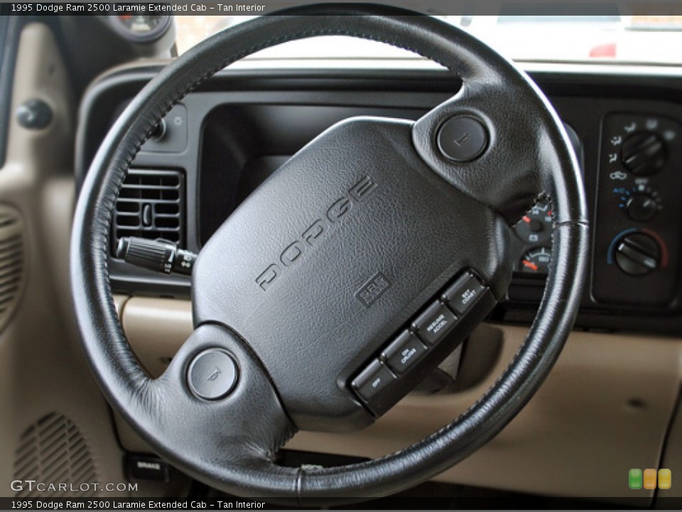 Tan Interior Steering Wheel for the 1995 Dodge Ram 2500 Laramie Extended Cab #55650144