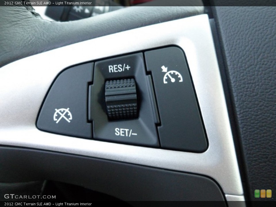 Light Titanium Interior Controls for the 2012 GMC Terrain SLE AWD #55650497