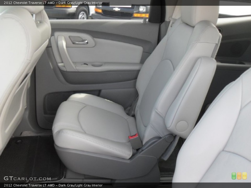 Dark Gray/Light Gray Interior Photo for the 2012 Chevrolet Traverse LT AWD #55651676