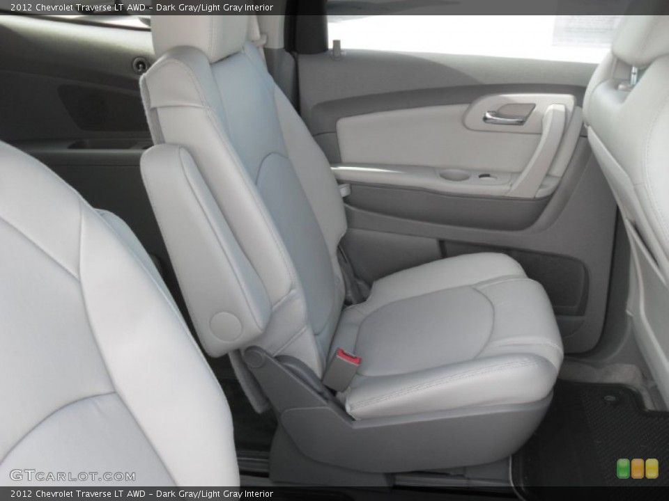 Dark Gray/Light Gray Interior Photo for the 2012 Chevrolet Traverse LT AWD #55651706