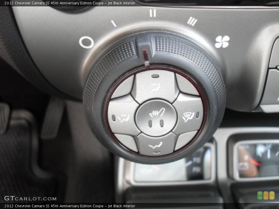 Jet Black Interior Controls for the 2012 Chevrolet Camaro SS 45th Anniversary Edition Coupe #55652574