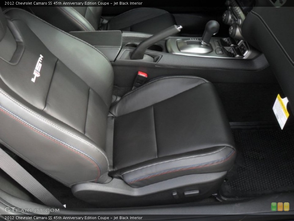 Jet Black Interior Photo for the 2012 Chevrolet Camaro SS 45th Anniversary Edition Coupe #55652605