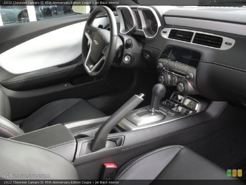 Jet Black Interior Dashboard for the 2012 Chevrolet Camaro SS 45th Anniversary Edition Coupe #55652609