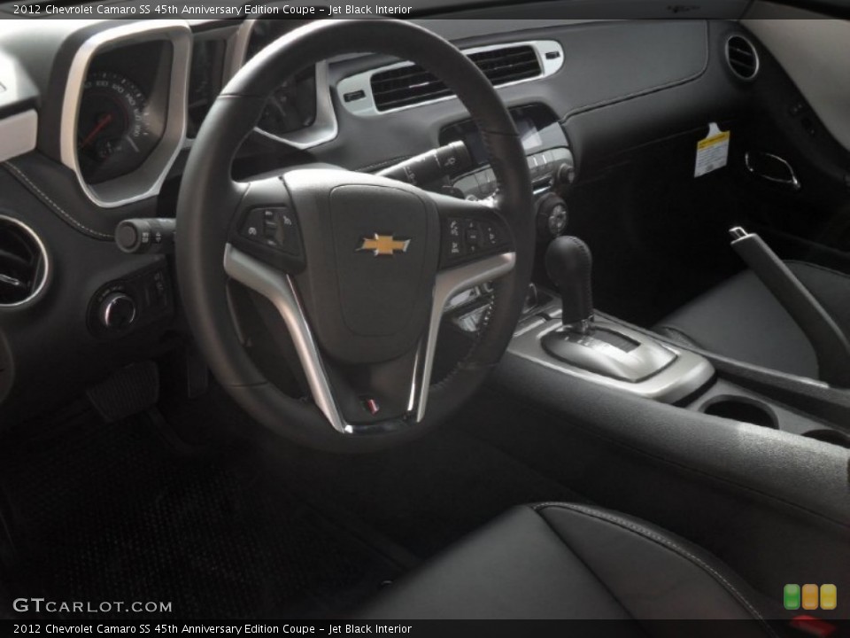 Jet Black Interior Dashboard for the 2012 Chevrolet Camaro SS 45th Anniversary Edition Coupe #55652641