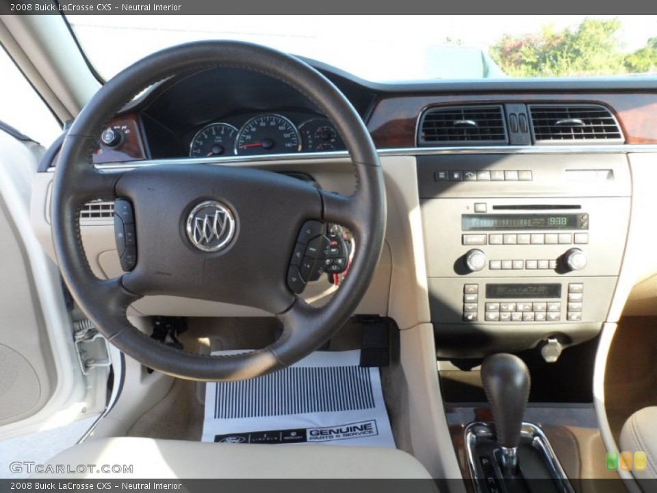 Neutral Interior Dashboard for the 2008 Buick LaCrosse CXS #55653623