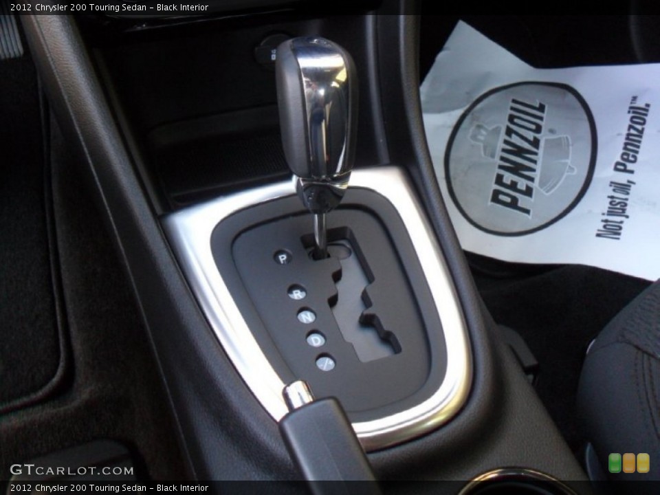 Black Interior Transmission for the 2012 Chrysler 200 Touring Sedan #55655102