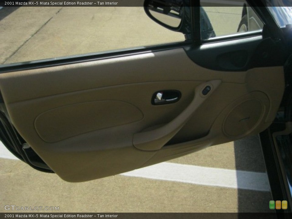 Tan Interior Door Panel for the 2001 Mazda MX-5 Miata Special Edition Roadster #55655273