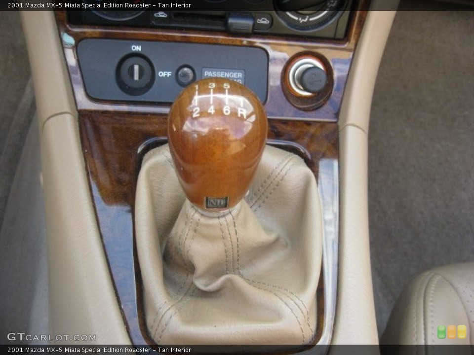Tan Interior Transmission for the 2001 Mazda MX-5 Miata Special Edition Roadster #55655318
