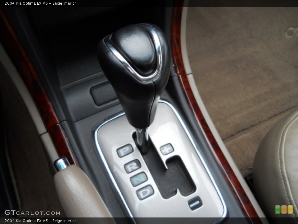 Beige Interior Transmission for the 2004 Kia Optima EX V6 #55655912