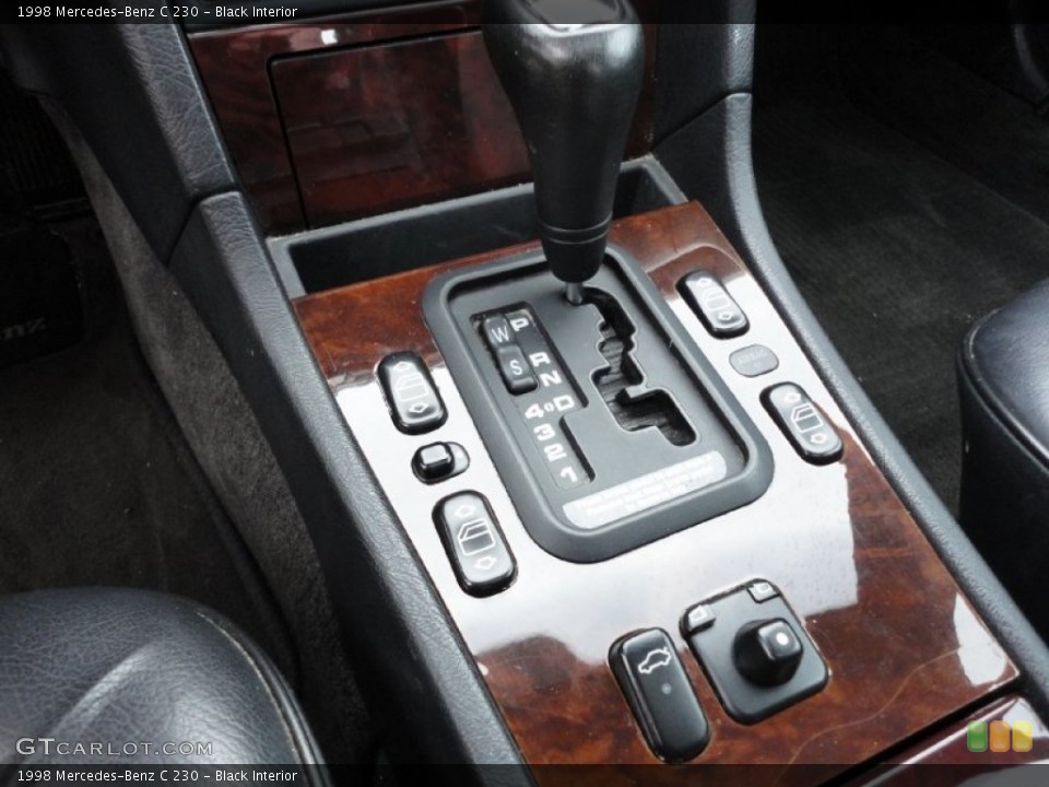 Black Interior Transmission for the 1998 Mercedes-Benz C 230 #55656098