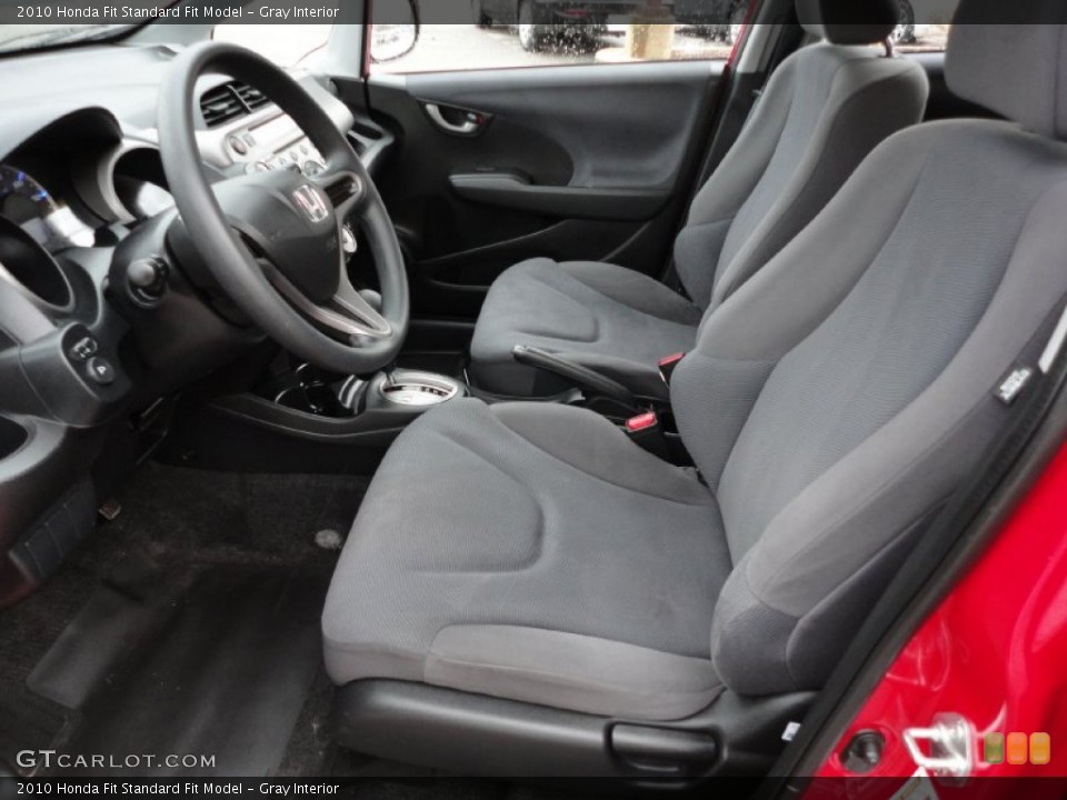 Gray Interior Photo for the 2010 Honda Fit  #55656263