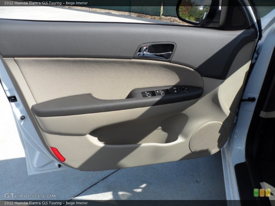 Beige Interior Door Panel for the 2012 Hyundai Elantra GLS Touring #55658797