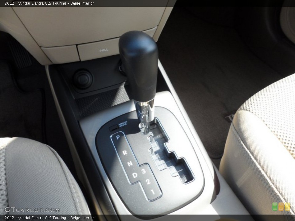 Beige Interior Transmission for the 2012 Hyundai Elantra GLS Touring #55658869
