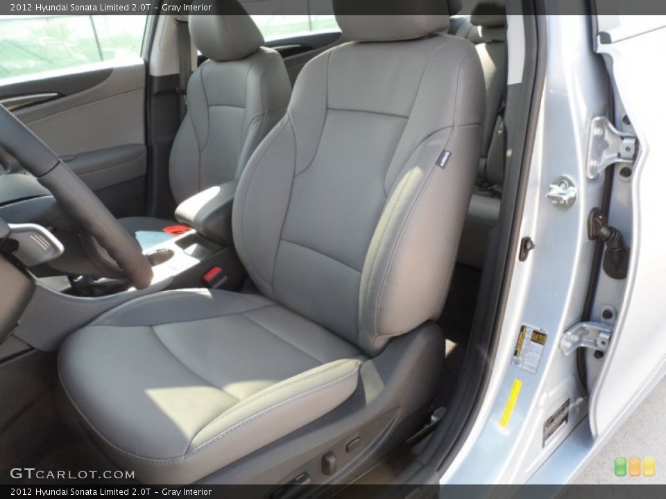 Gray Interior Photo for the 2012 Hyundai Sonata Limited 2.0T #55659459